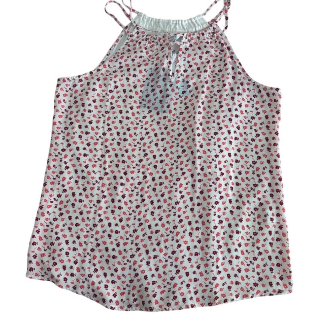 NWT Market & Spruce (Stitch Fix) Sleeveless Tank Floral Sz M‎